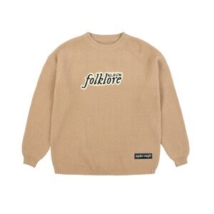 Official Taylor Swift Folklore Chenille Patch Sweater
